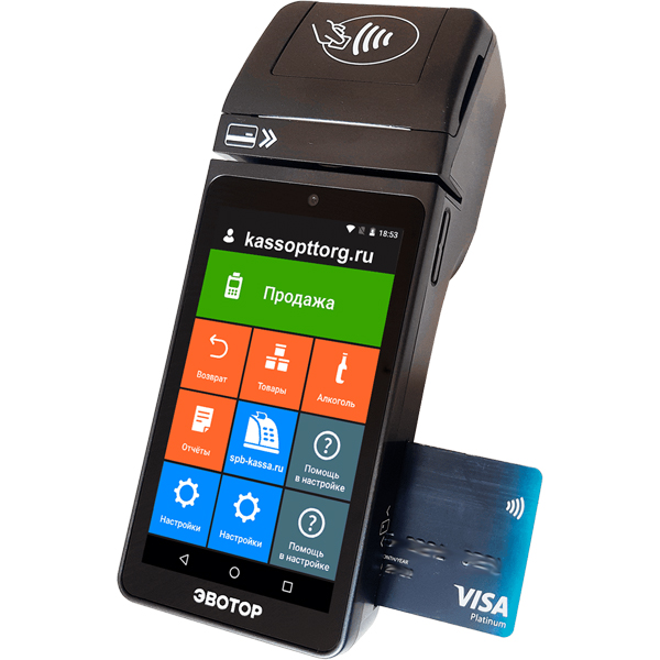Эквайринговый терминал Эвотор 5i